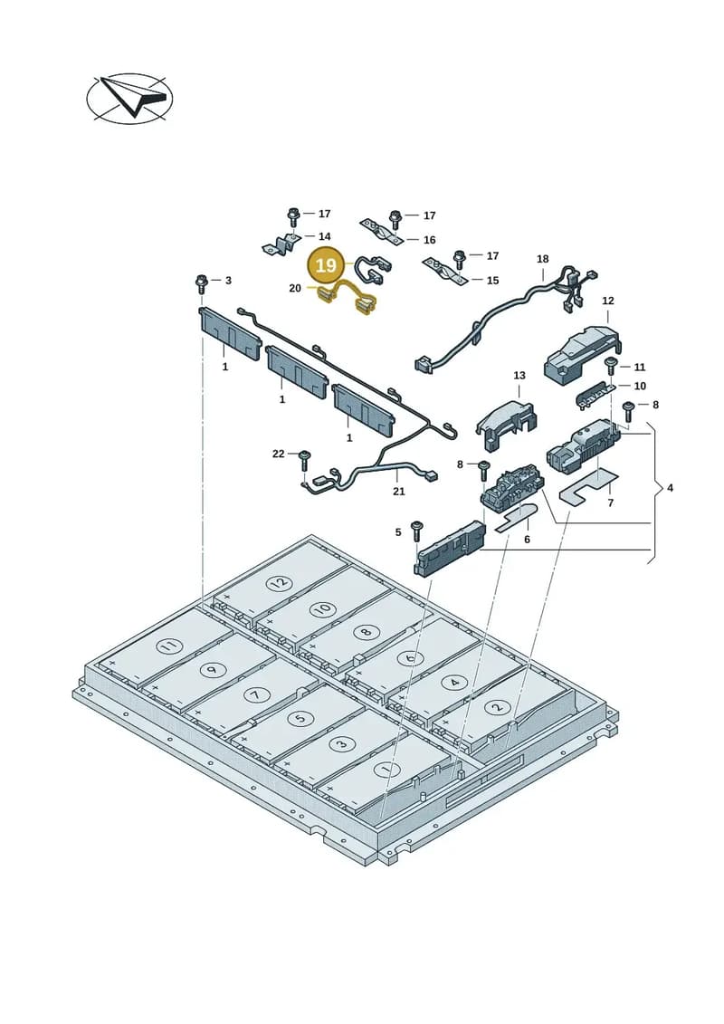 0Z1971690AF — Skoda Enyaq (2020-2021) diagram 11n915060, position 19