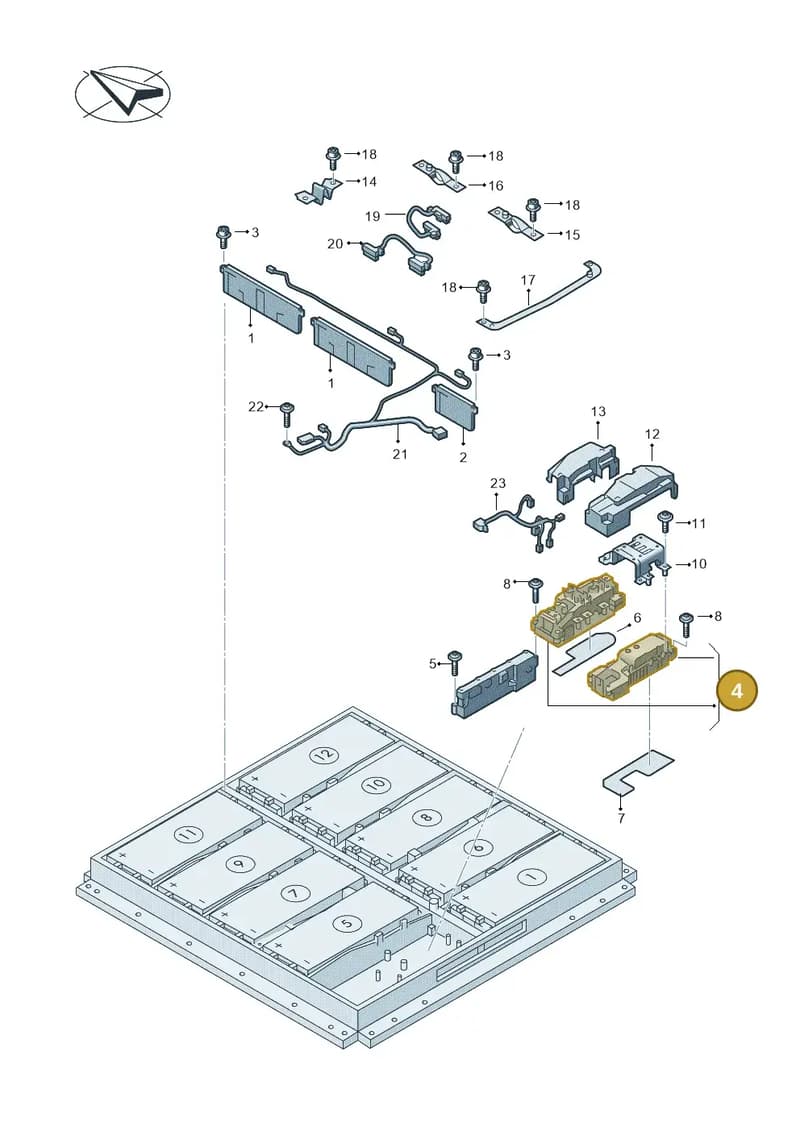 0Z1998184S — Skoda Enyaq (2020-2021) diagram 062915060, position 4