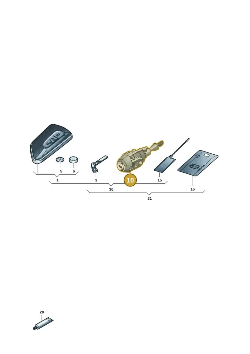 107837167MP — Skoda Enyaq (2020-2021) diagram 5h0837100, position 10