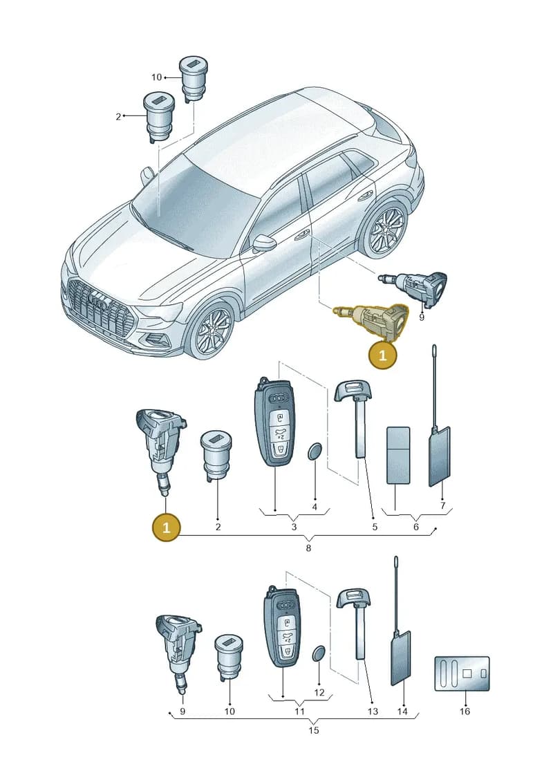 107837168HD — Audi Q4 Sportback (2021-2025) diagram 89a837010, position 1