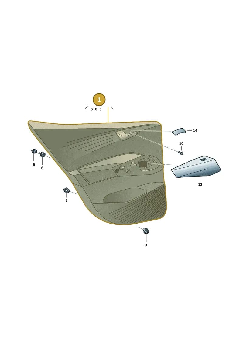 10A867210MXWB — Volkswagen ID.3 (2019-2025) diagram 10a867020, position 1
