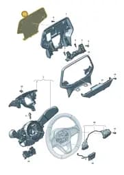 10A919068 Volkswagen Cover Cap