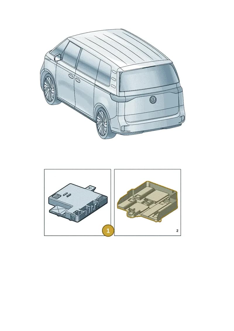 10A959862ATIFZ — Volkswagen ID. Buzz (2022-2025) diagram 15a959000, position 1