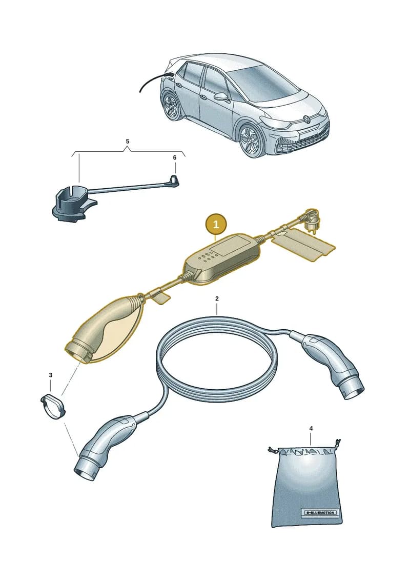 10A971531BQ — Volkswagen ID.3 (2019-2025) diagram 10a970000, position 1
