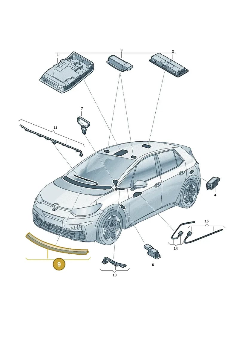 10C919451D65L — Volkswagen ID.3 (2019-2025) diagram 10a947000, position 9