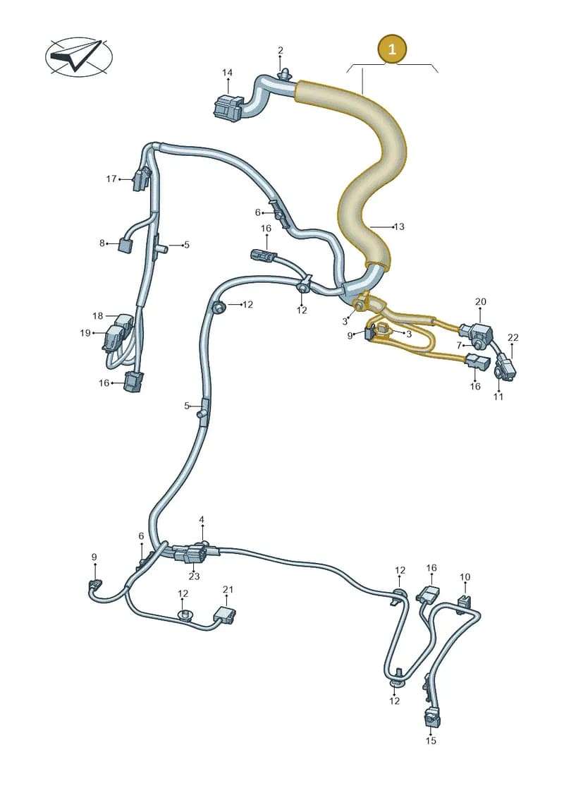 10C971391G — SEAT CUPRA Born (2021-) diagram 10a972027, position 1