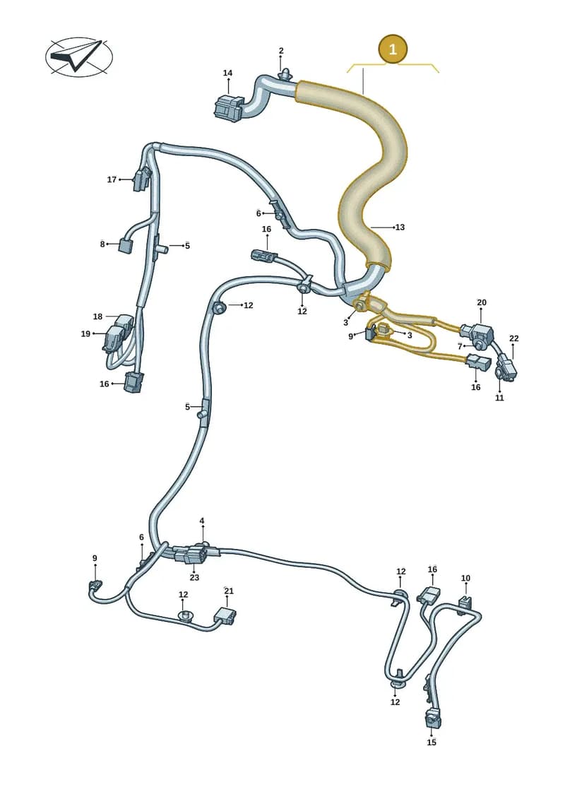10C971392L — Volkswagen ID.3 (2019-2025) diagram 10a972027, position 1