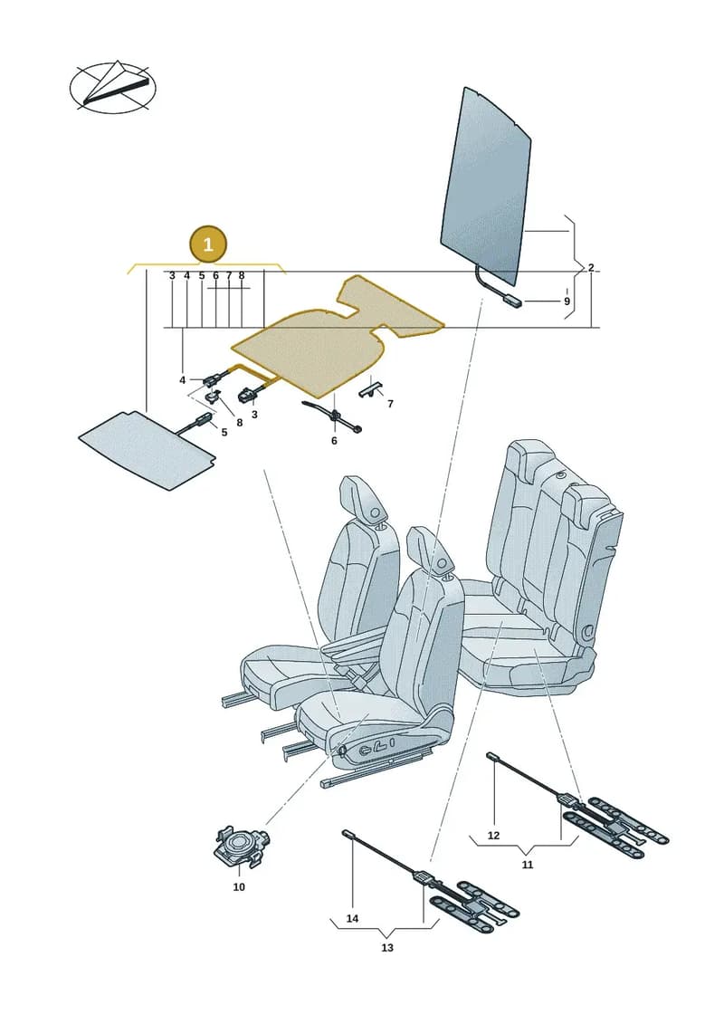 10E963555 — Volkswagen ID.3 (2019-2025) diagram 10a963000, position 1