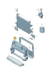 11A121293D Volkswagen Air Guide