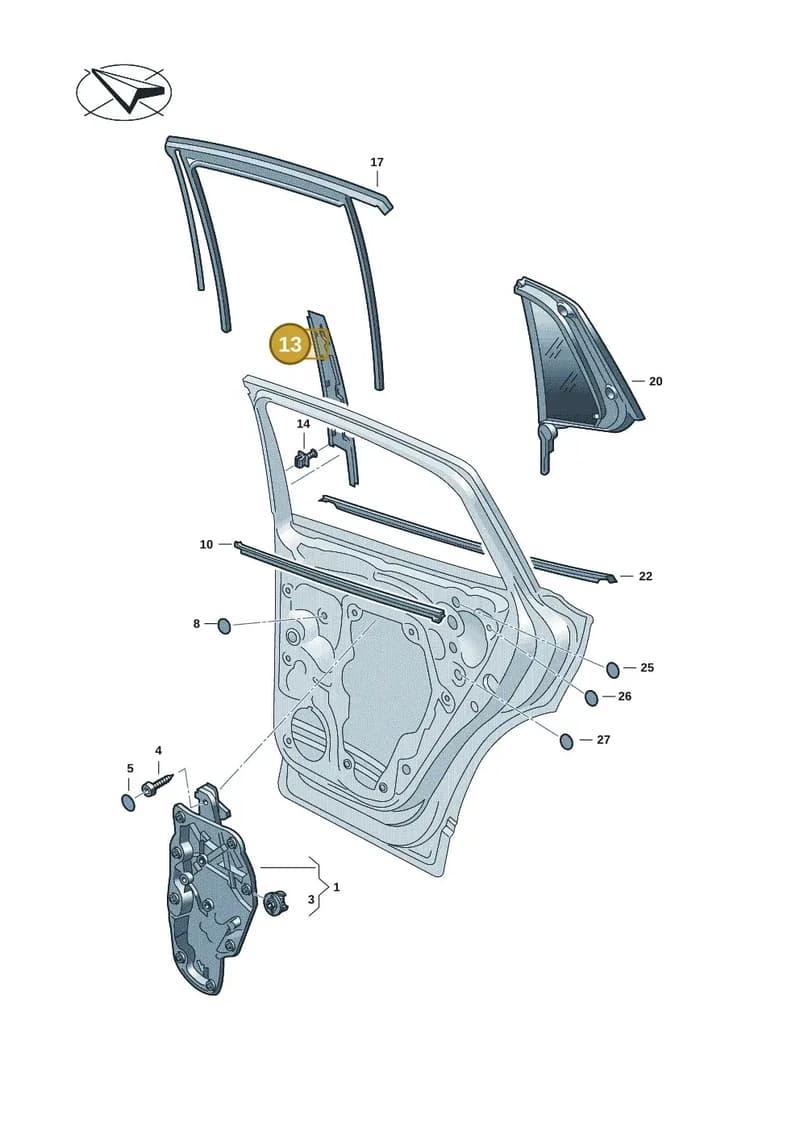 11A839902B041 — Volkswagen ID.4 (2020-2025) diagram 11a839500, position 13