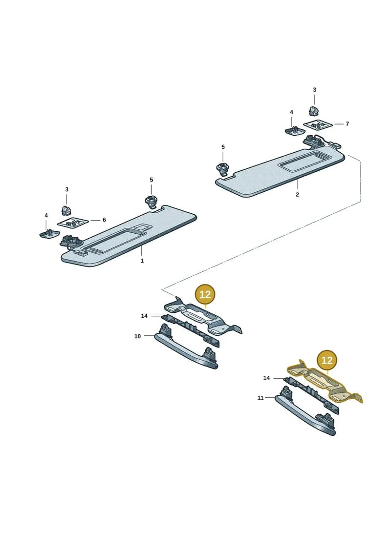 11A858687 — SEAT CUPRA Tavascan (2023-) diagram 10a857050, position 12