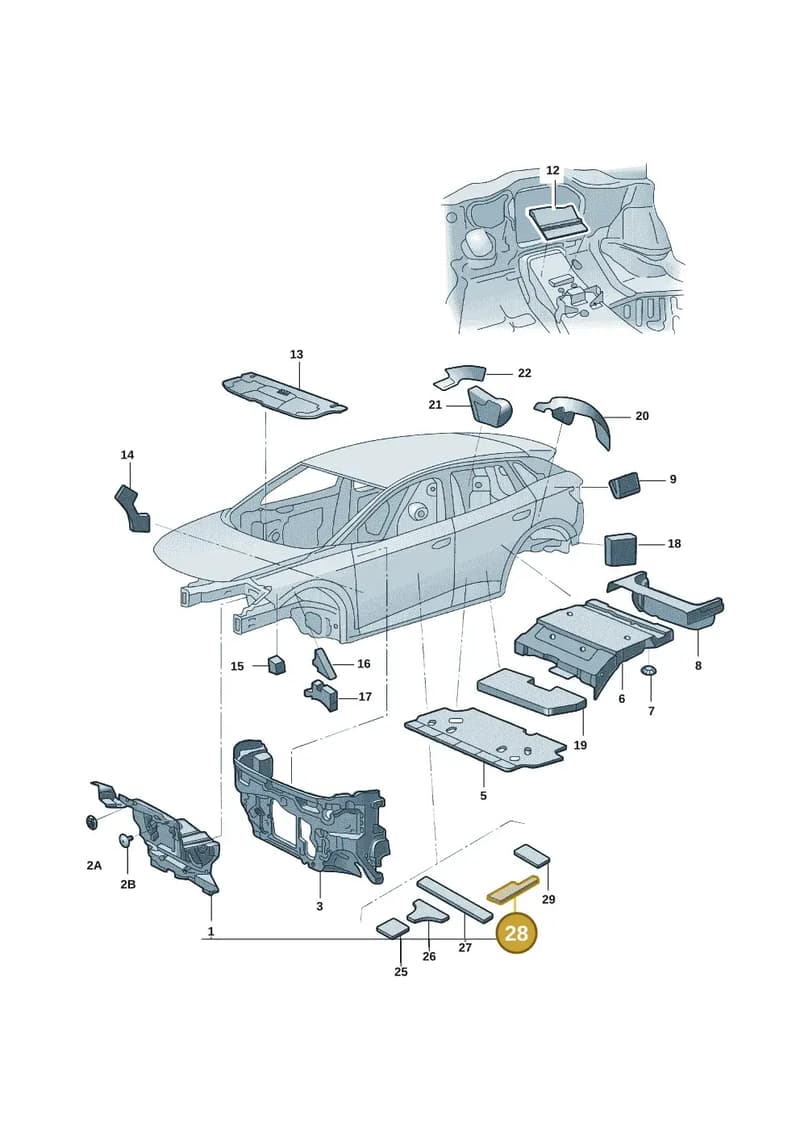 11A868908 — Volkswagen ID.4 X (2020-) diagram 11d863020, position 28