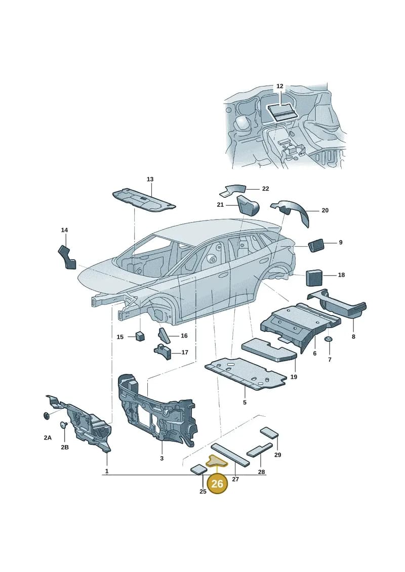 11A868952 — Volkswagen ID.4 X (2020-) diagram 11d863020, position 26