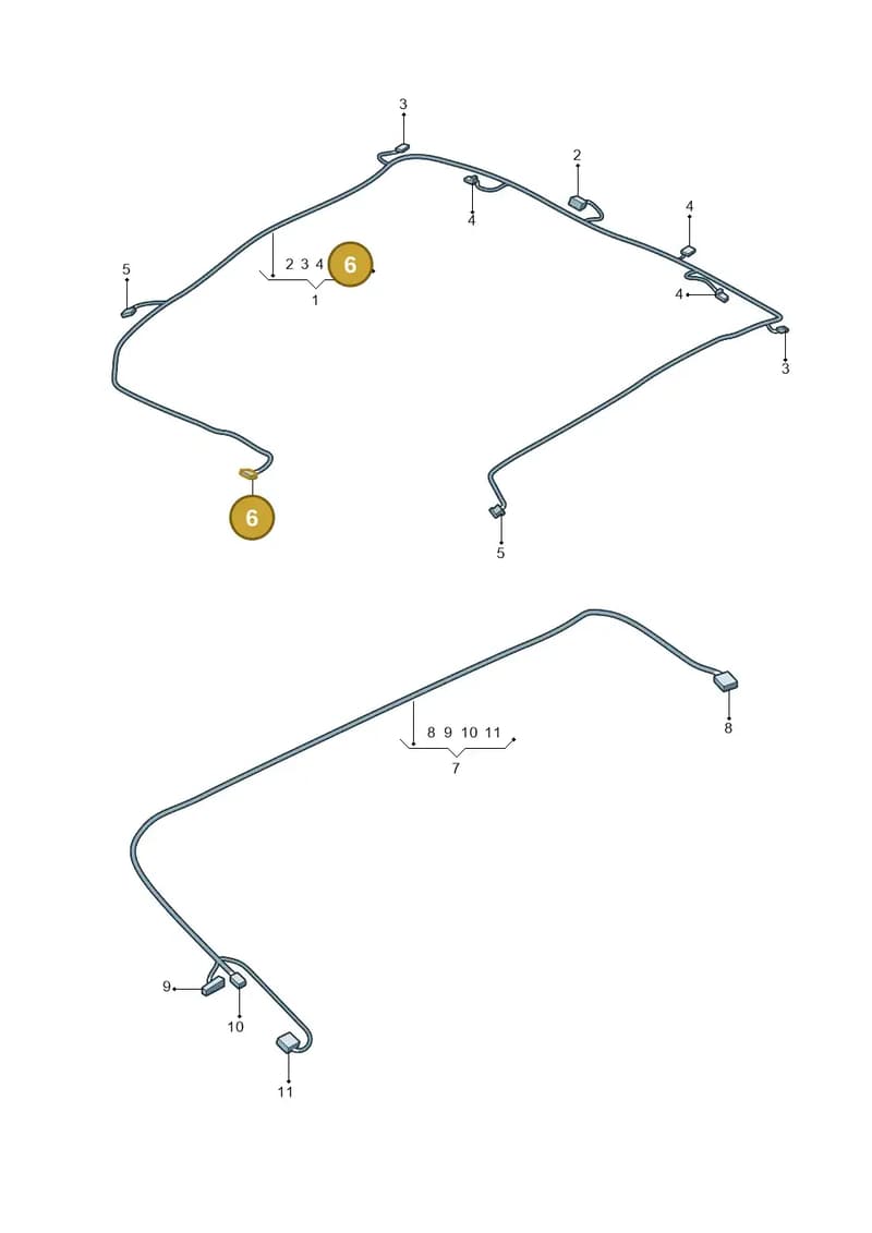 11A959845A — Audi Q5 e-tron (2021-) diagram 89d972030, position 6