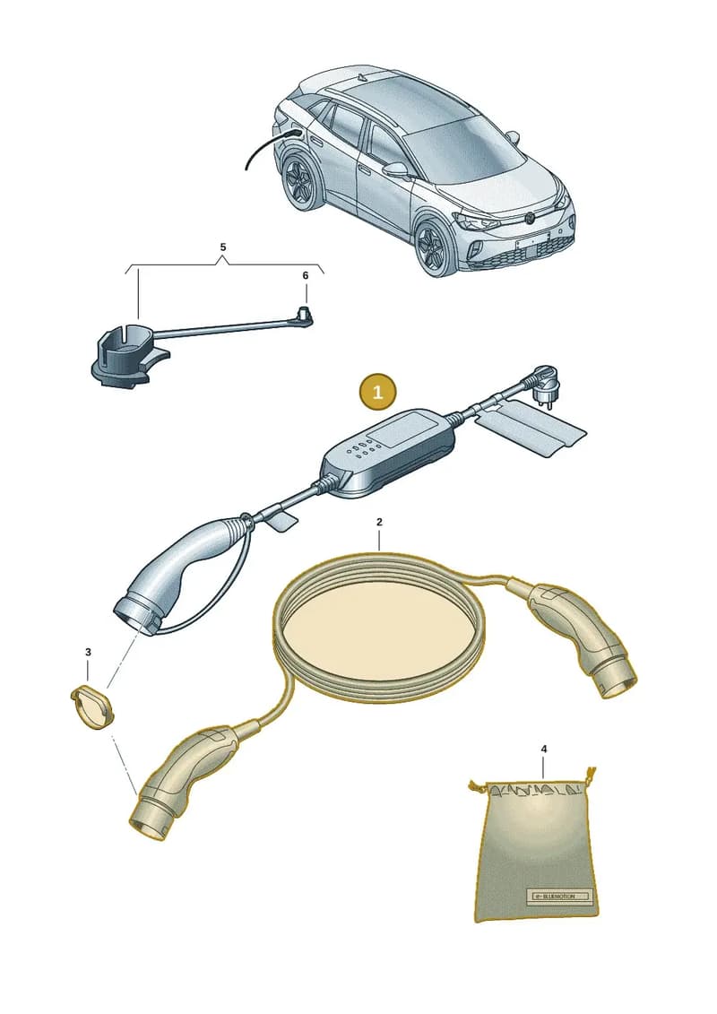 11A971531DK — Volkswagen ID.4 (2020-2025) diagram 11a970000, position 1