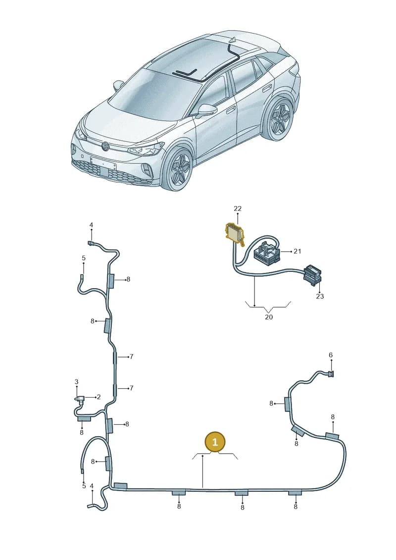 11A971694 — Volkswagen ID.4 (2020-2025) diagram 11a972030, position 1