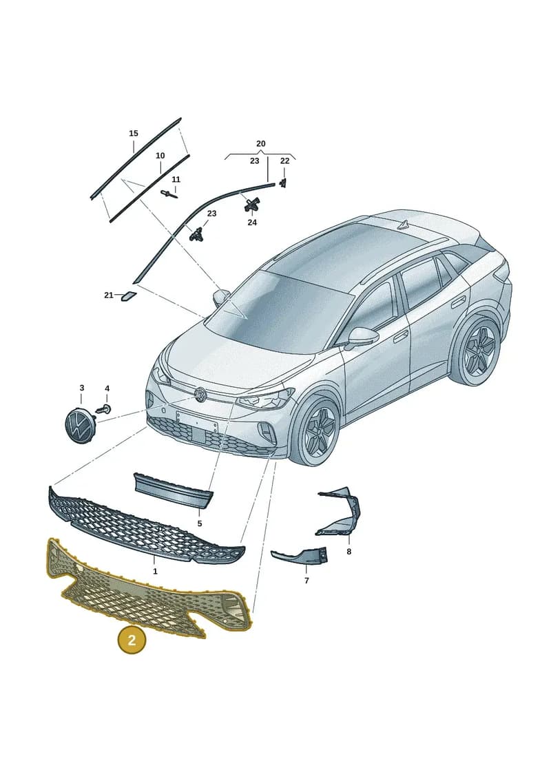 11E8536719B9 — Volkswagen ID.4 (2020-2025) diagram 11a853000, position 2