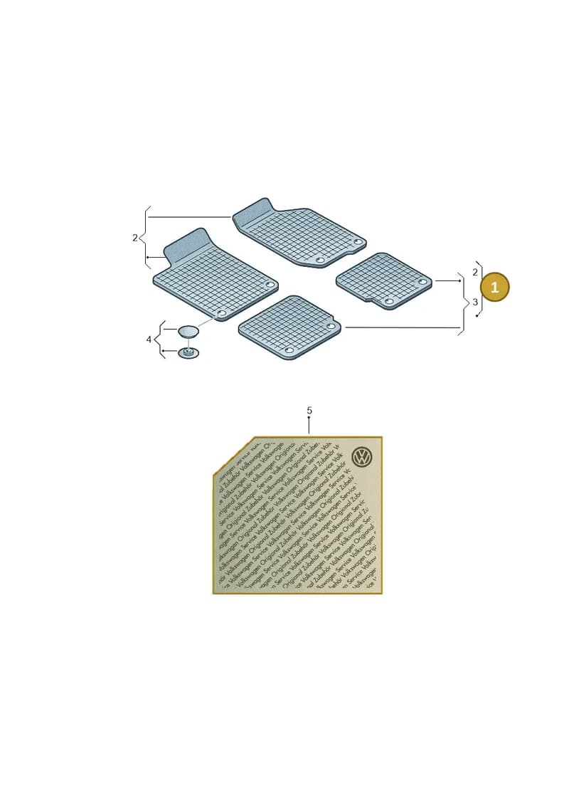 12E061404WGK — Volkswagen e-up! (2016-2023) diagram 828061010, position 1