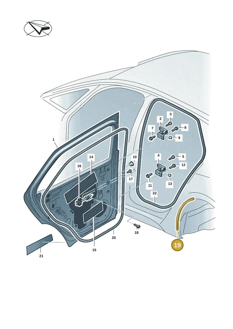 14A839761A9B9 — Volkswagen ID.7 (2023-2025) diagram 14b833000, position 19
