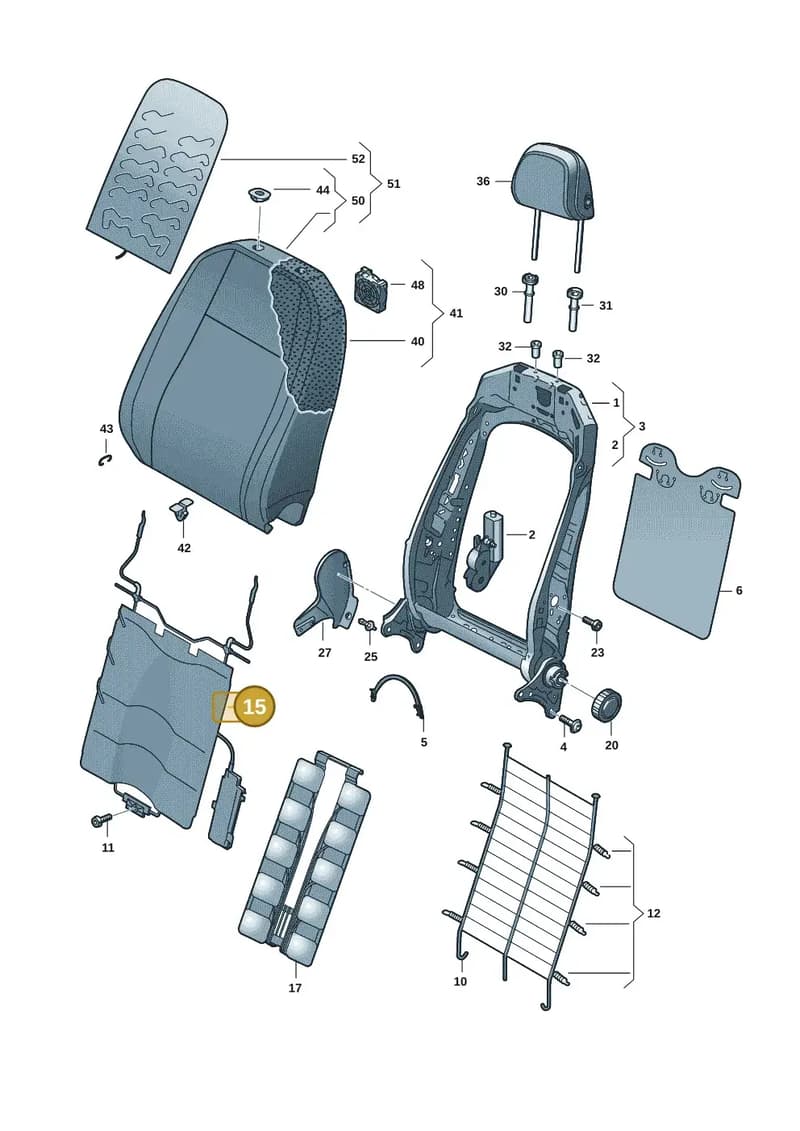 14A882856B — Volkswagen ID.7 (2023-2025) diagram 14b881200, position 15