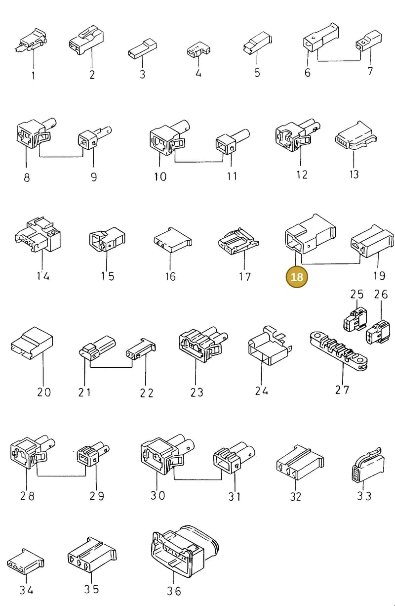 161971988C — Volkswagen Derby (MEX) (1994-1996) diagram 130973000, position 18