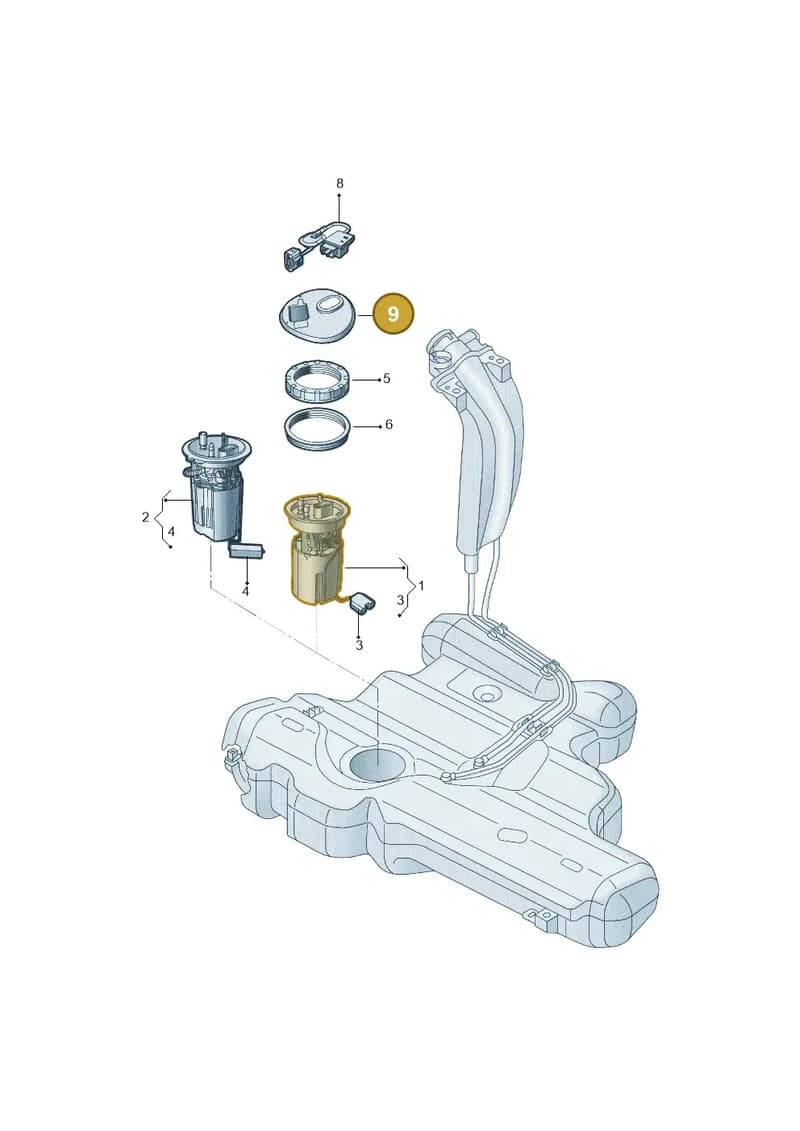 180971797 — Volkswagen Gran Santana (2015-2019) diagram 757919300, position 9