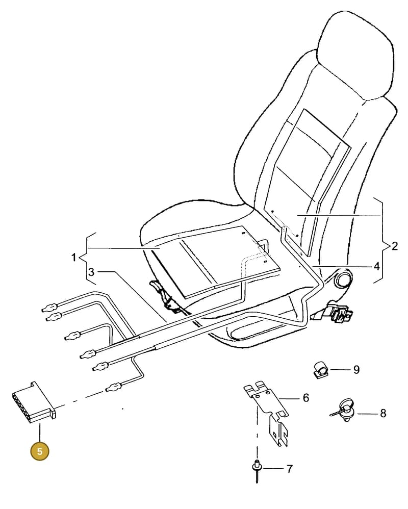 191972733 — Volkswagen POLO CLASSIC/VARIANT (1999-2001) diagram 238963100, position 5