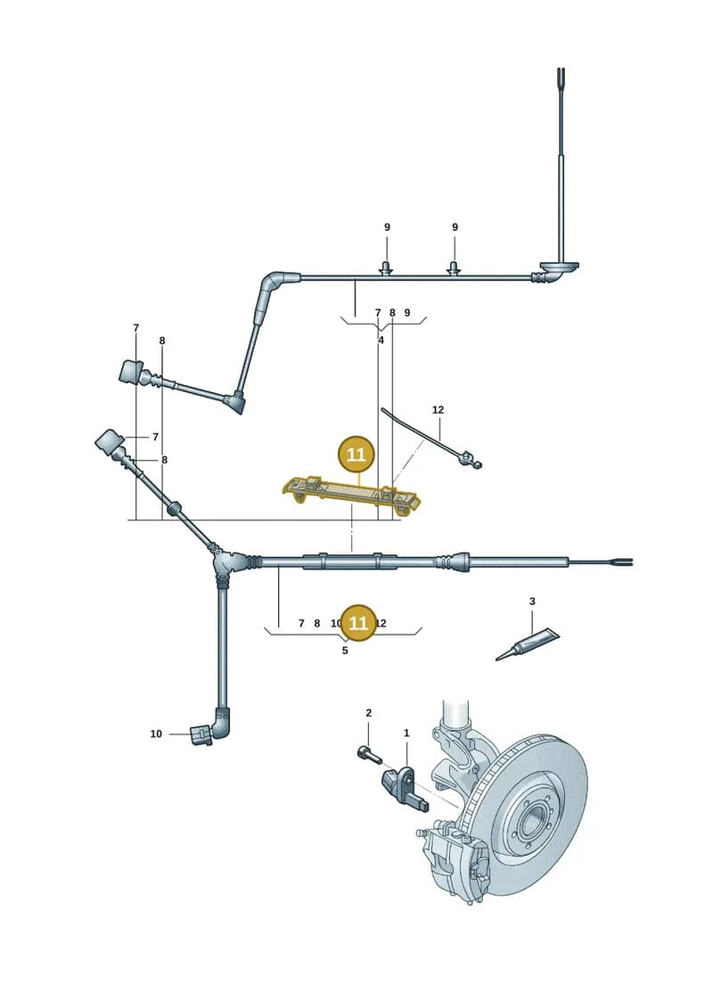 1EA616819 — Volkswagen ID.3 (2021-) diagram 10d927000, position 11
