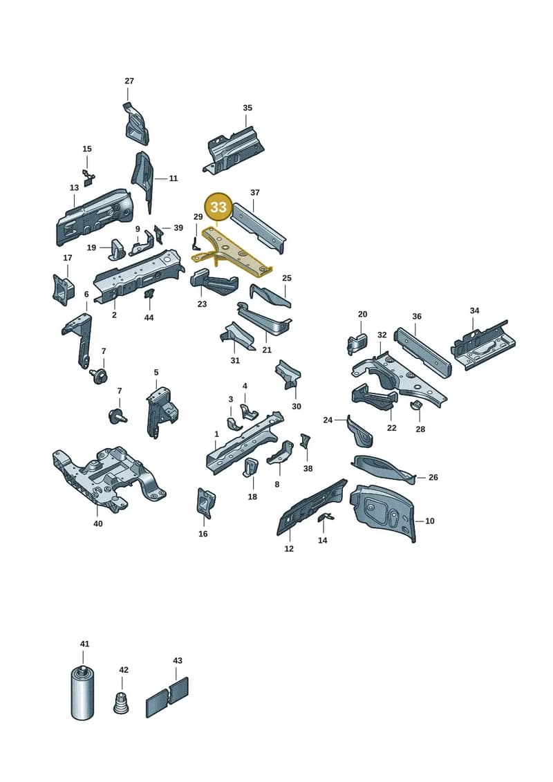 1EA803352 — Skoda Enyaq (2020-2021) diagram 10a803000, position 33