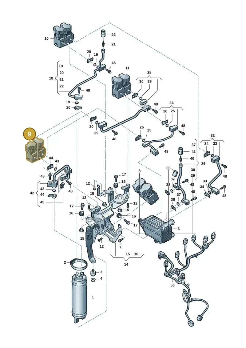 1EA816702D — Volkswagen ID.4 (2020-2025) diagram 10a260600, position 9