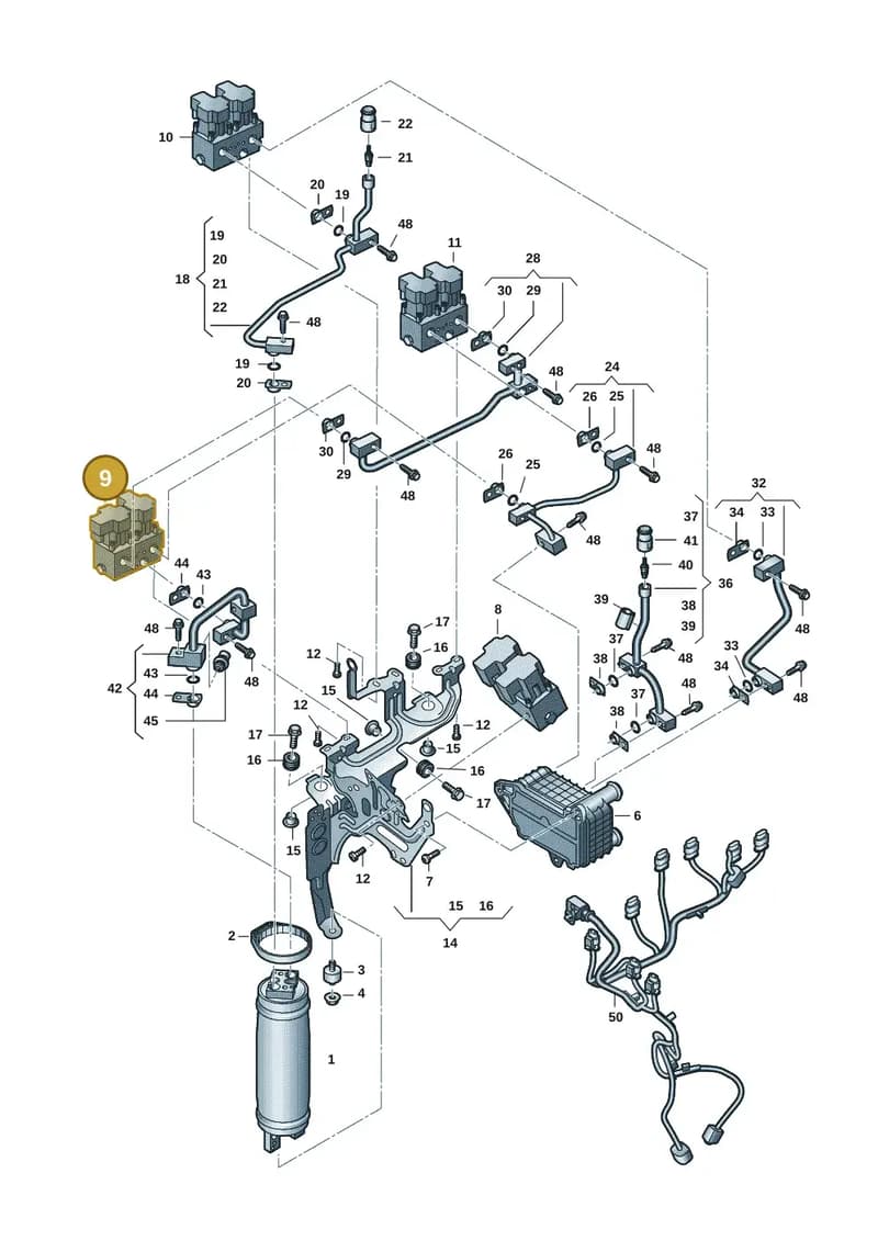 1EA816702D — SEAT CUPRA Born (2021-) diagram 10a260600, position 9
