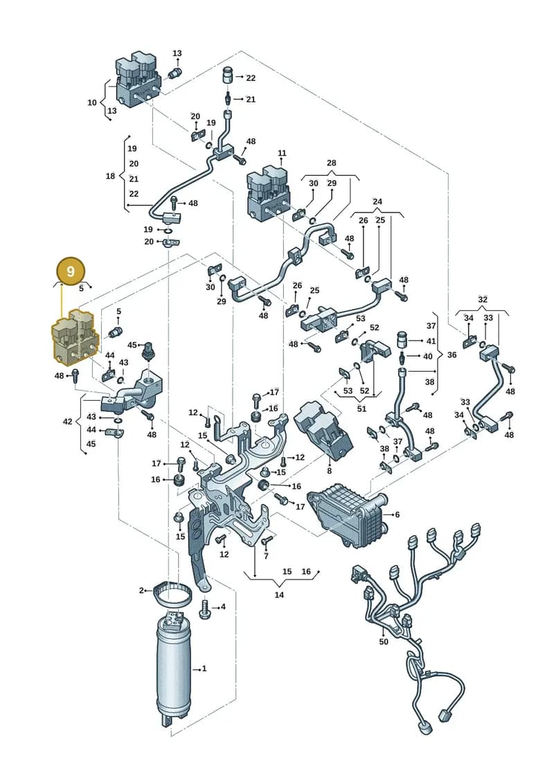 1EA816702D — Volkswagen ID.7 (2023-2025) diagram 89a260755, position 9