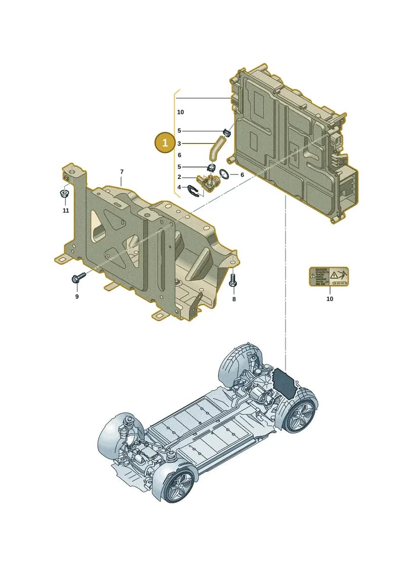 1EA915685R — Skoda Enyaq (2020-2021) diagram 11n907080, position 1