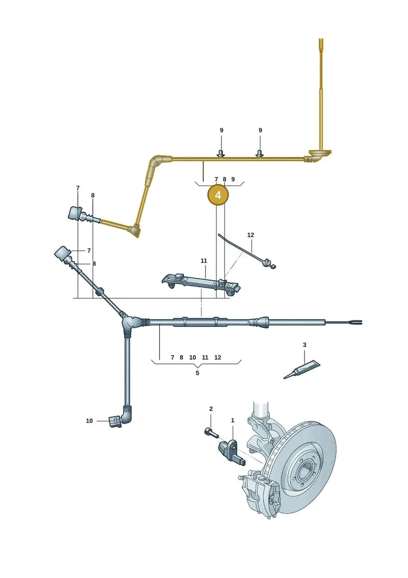 1EA927903AE — Volkswagen ID.3 (2021-) diagram 10d927000, position 4