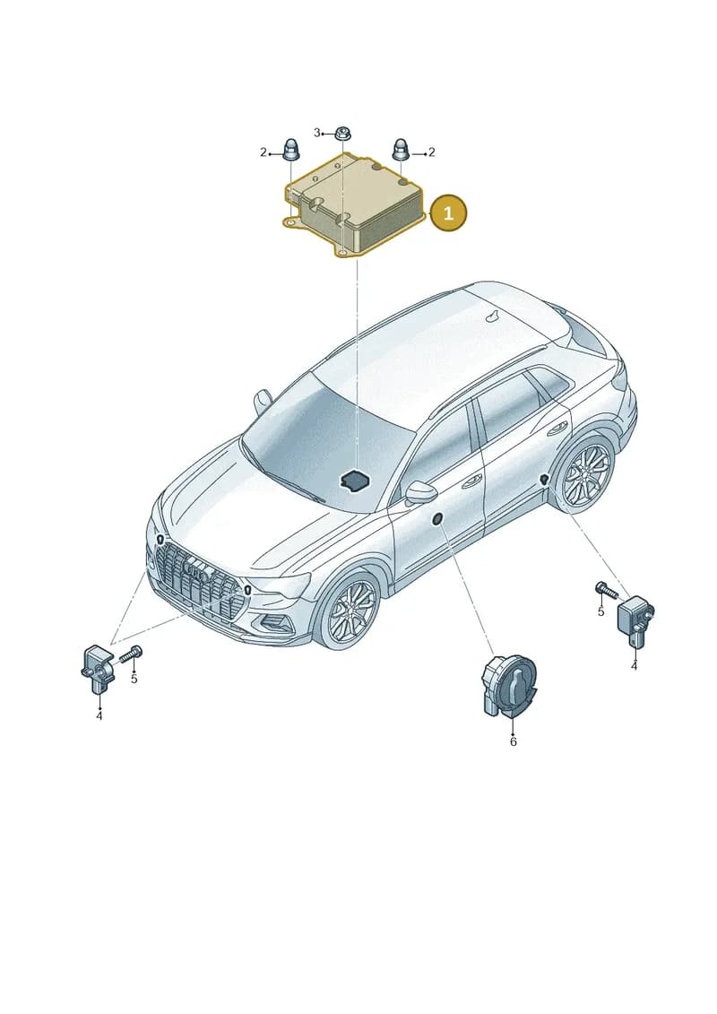 1EA959655EA — Audi Q4 Sportback (2021-2025) diagram 597959030, position 1