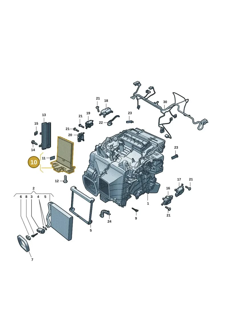 1EA963581F — Skoda Enyaq (2020-2021) diagram 10a820200, position 10