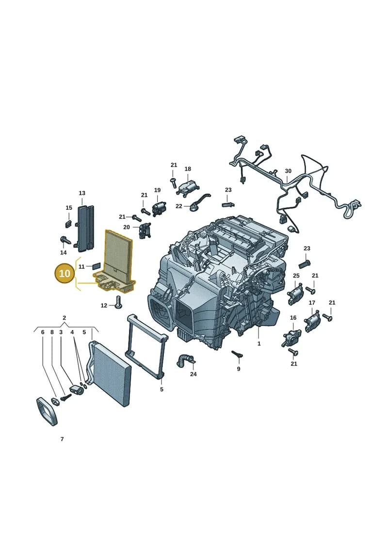 1EA963581F — Skoda Enyaq (2020-2021) diagram 50a820040, position 10