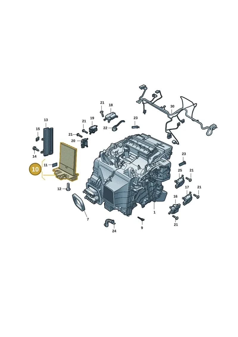 1EA963581F — Skoda Enyaq (2020-2021) diagram 50a820050, position 10