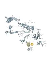 1EA965567K Volkswagen Coolant Pump