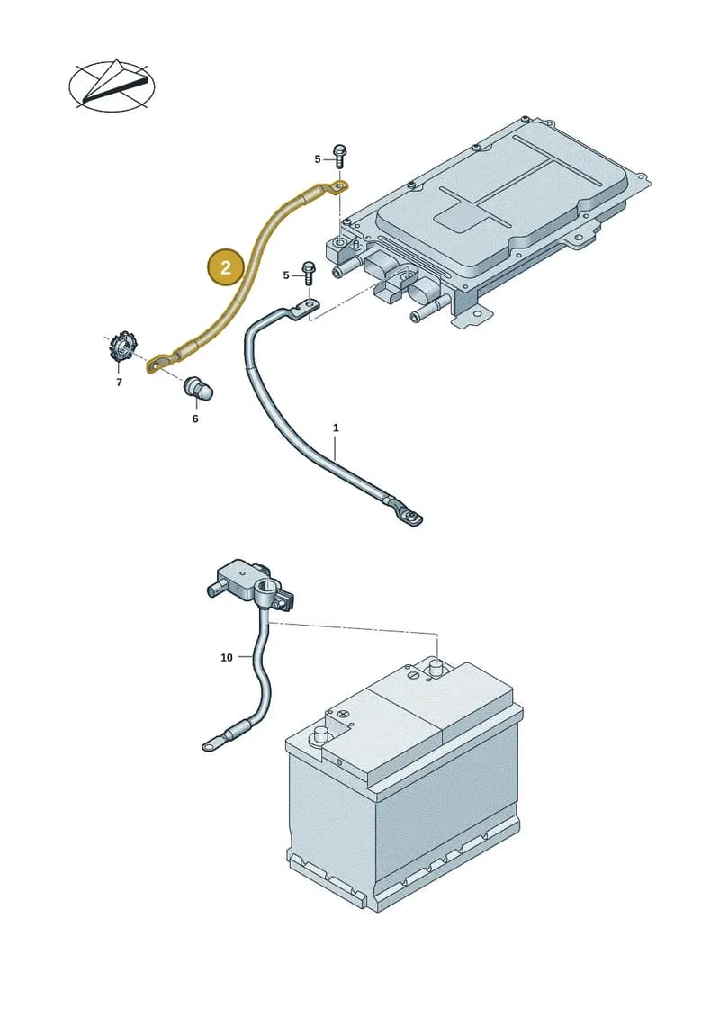1EA971238E — SEAT CUPRA Tavascan (2023-) diagram 11h971150, position 2