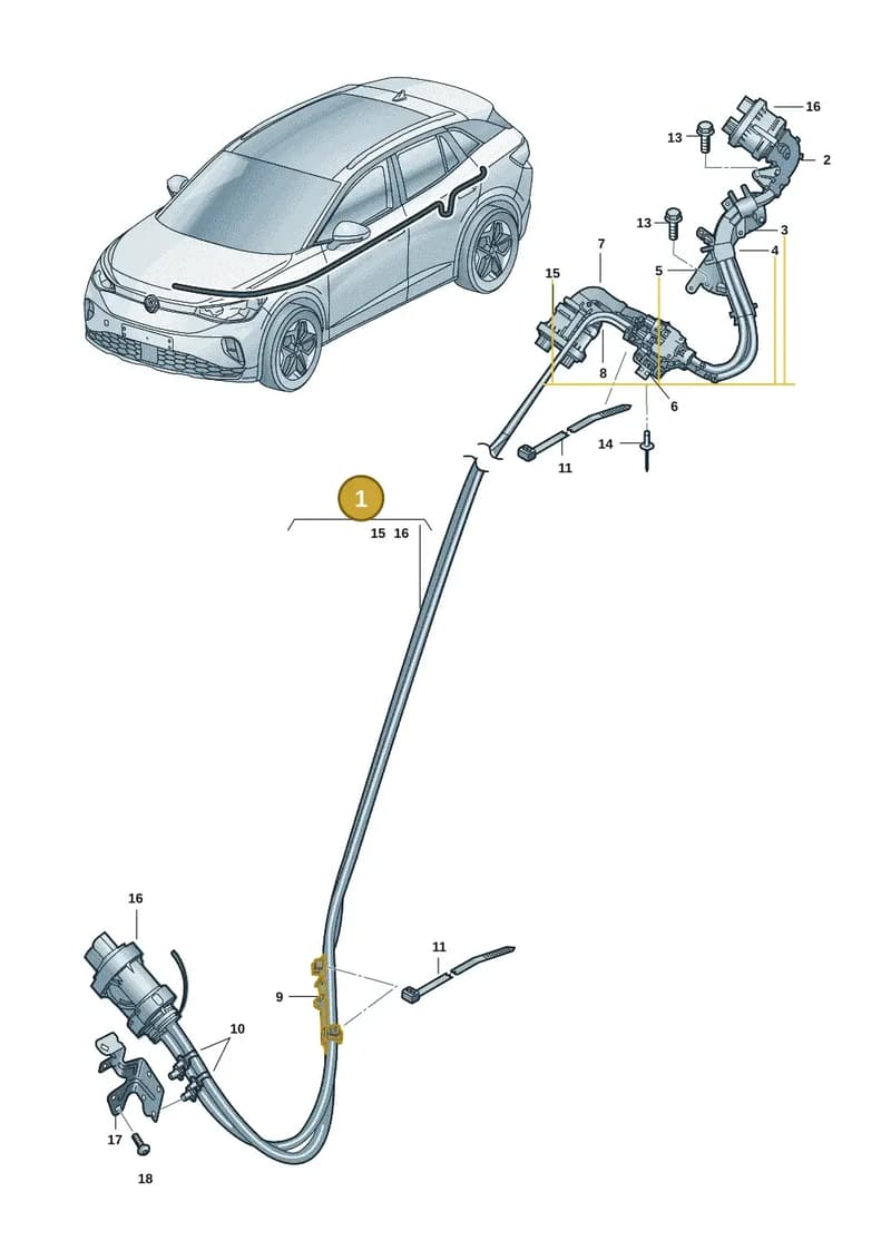 1EA971398AA — Skoda Enyaq (2020-2021) diagram 11a970010, position 1