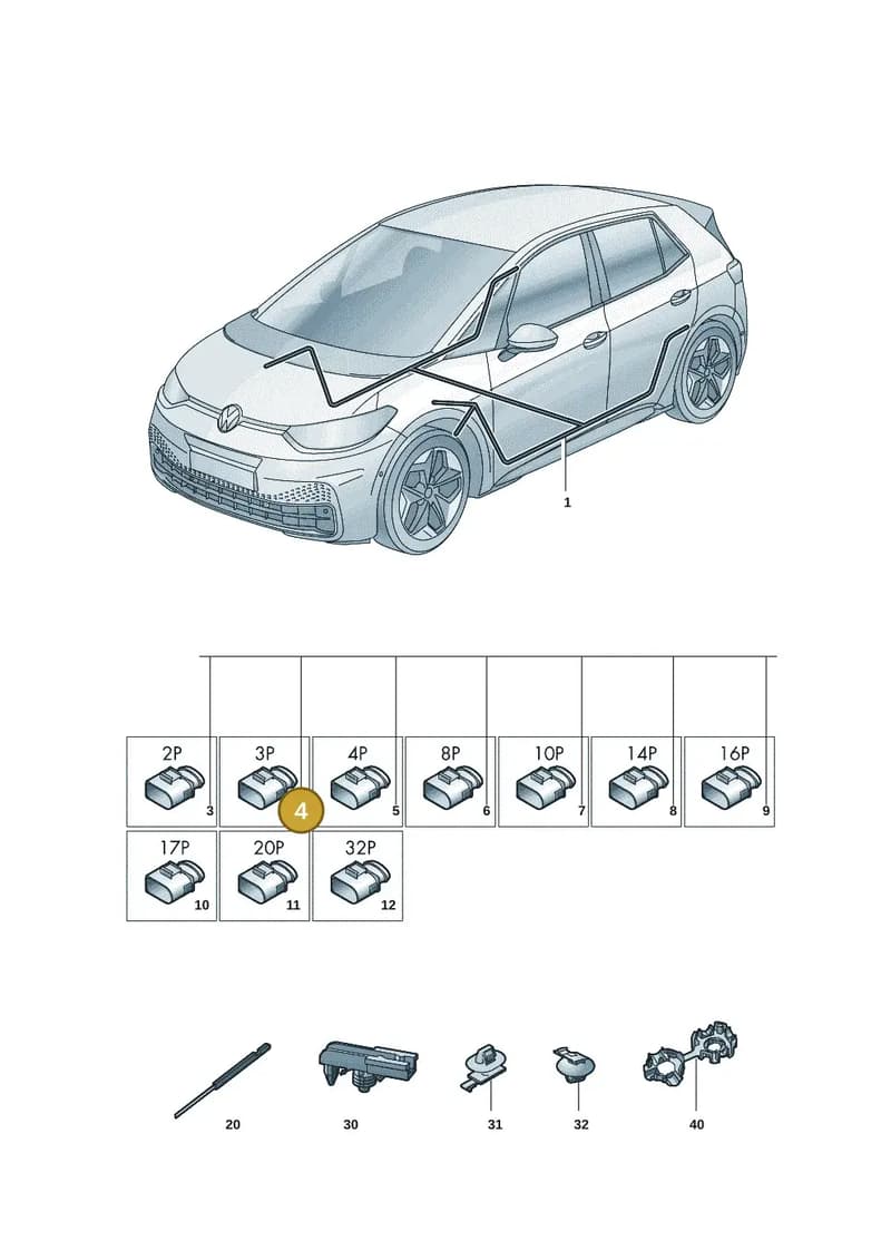 1EA971446 — Skoda Enyaq (2020-2021) diagram 10a972000, position 4