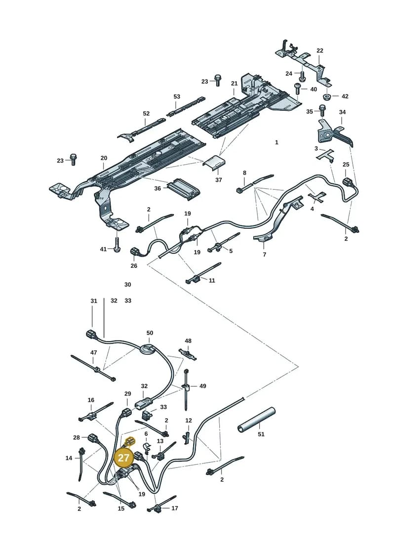 1EA973702K — Volkswagen ID.UNYX (2024-) diagram 11h970200, position 27
