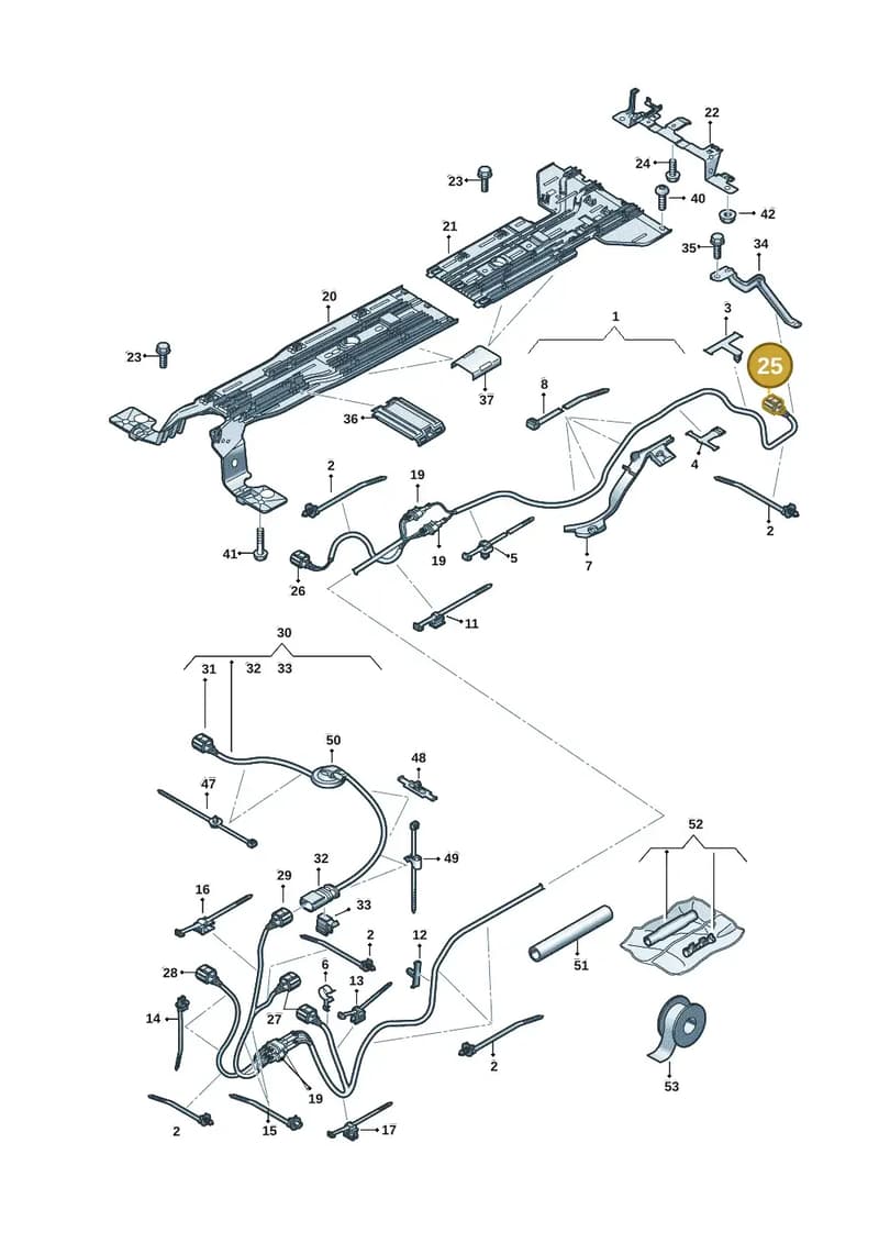 1EA973712G — Volkswagen ID.3 (2019-2025) diagram 10a970012, position 25