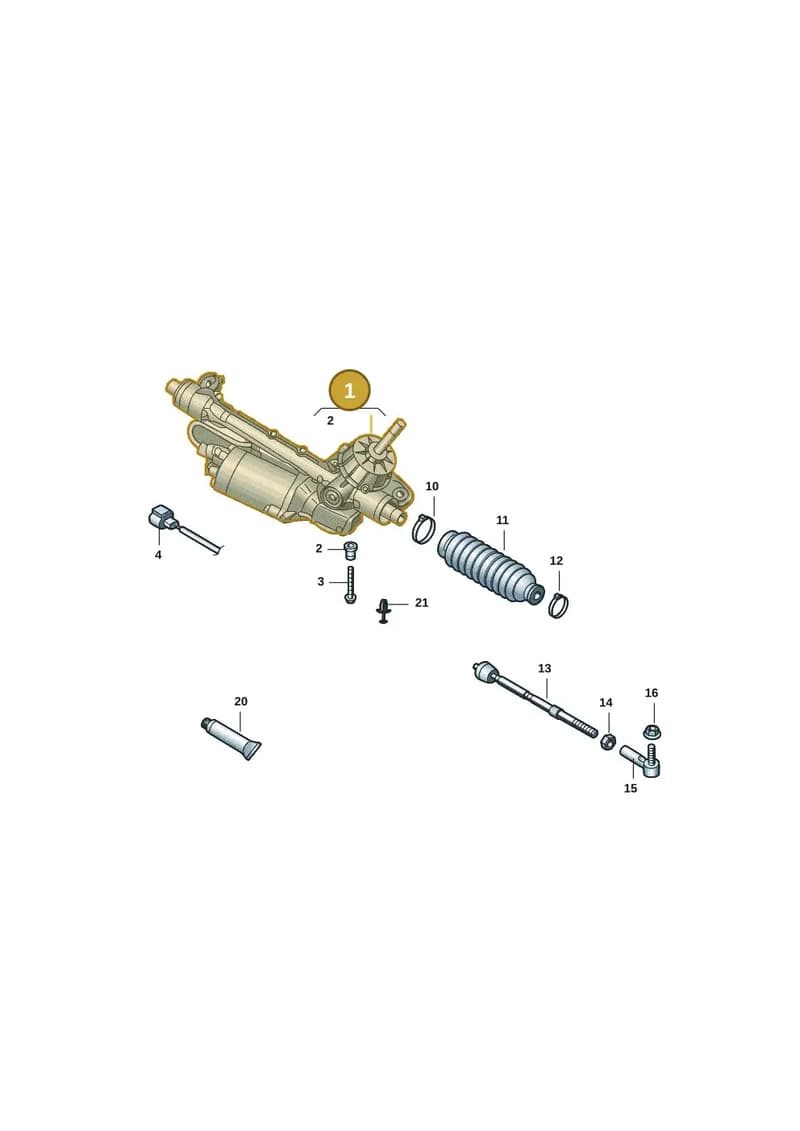 1EB423053AR — Audi Q4 Sportback (2022-) diagram 89g423050, position 1