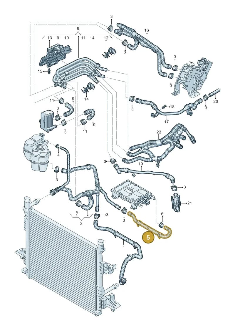 1ED121052G — SEAT CUPRA Tavascan (2023-) diagram 10a121230, position 5