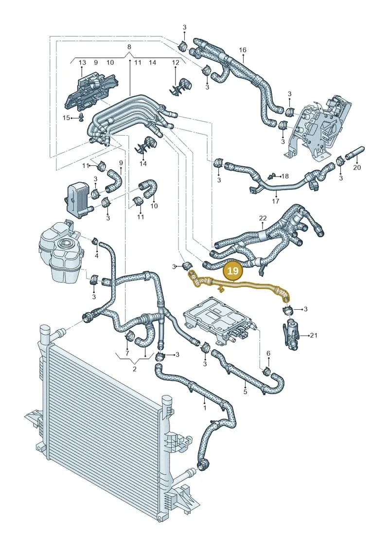 1ED121055B — SEAT CUPRA Tavascan (2023-) diagram 10a121230, position 19