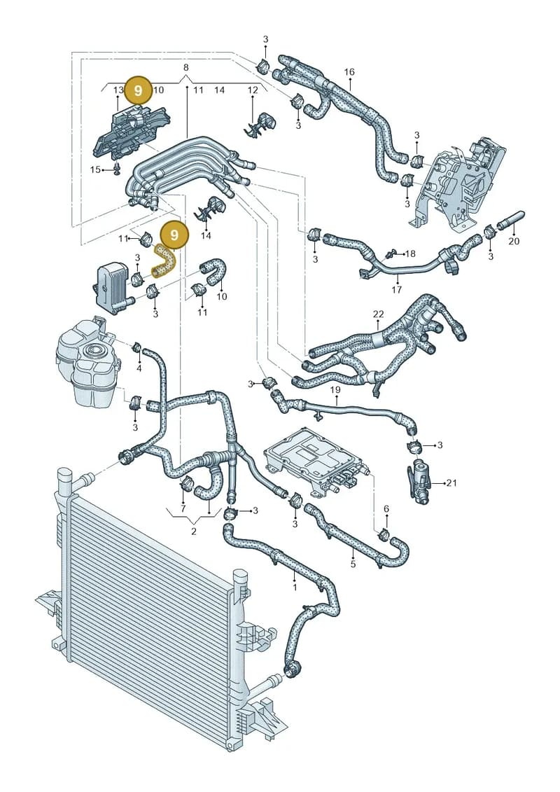 1ED121057 — SEAT CUPRA Tavascan (2023-) diagram 10a121230, position 9