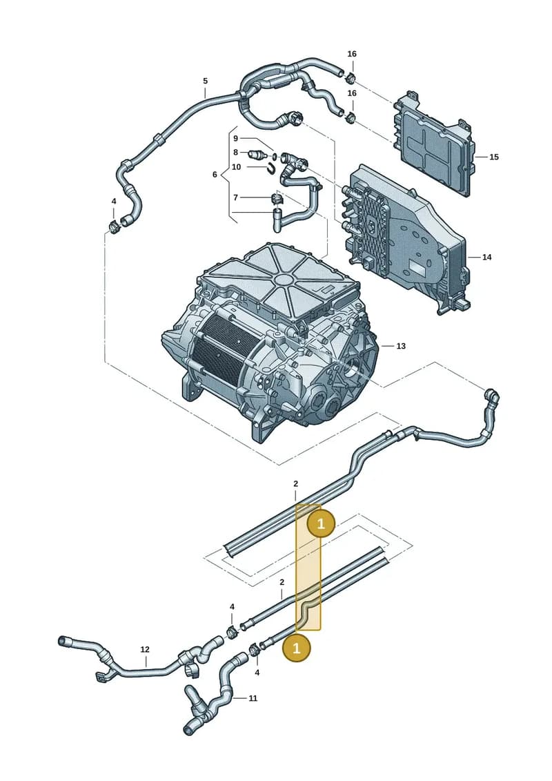 1ED121064 — SEAT CUPRA Tavascan (2023-) diagram 89a121130, position 1