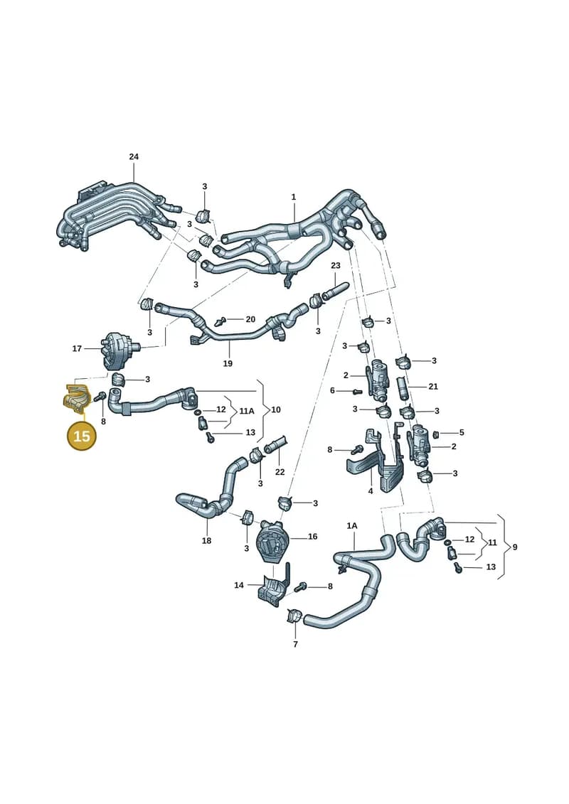 1ED121066 — SEAT CUPRA Tavascan (2023-) diagram 11d121140, position 15